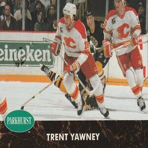Trent Yawney - 1992 Parkhurst Pro Set Hockey Card